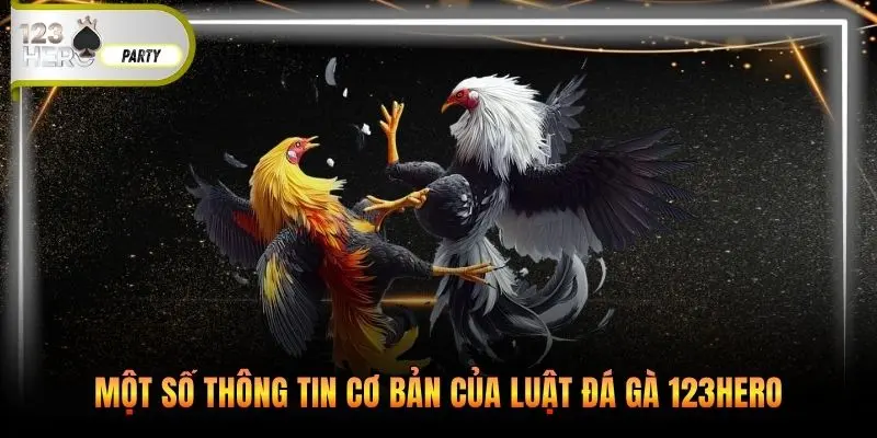 Một số thông tin cơ bản của luật đá gà 123Hero